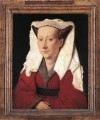 Portrait de Margareta van Eyck Renaissance Jan van Eyck